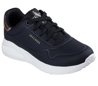 ZAPATILLAS MUJER SKECHERS URBANAS NEGRO UNO LITE - 1