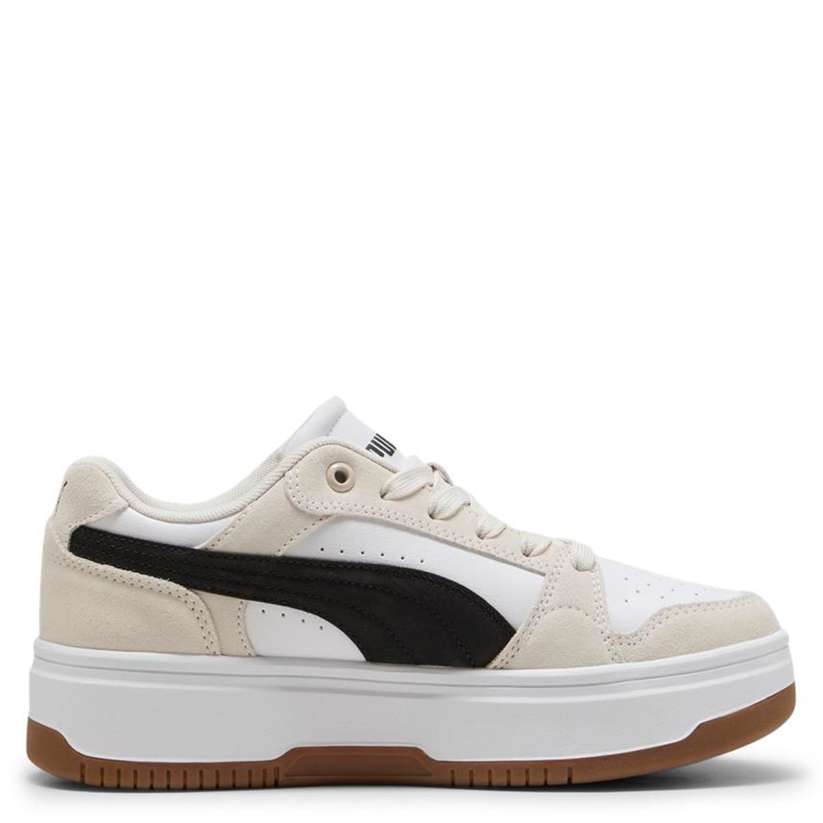 ZAPATILLAS MUJER PUMA URBANAS CREMA REBOUND FEMME LOW SD - 3
