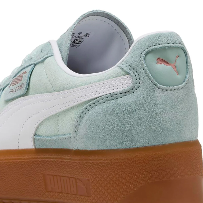ZAPATILLAS MUJER PUMA URBANAS VERDE PALERMO ELEVATA WNS - 5