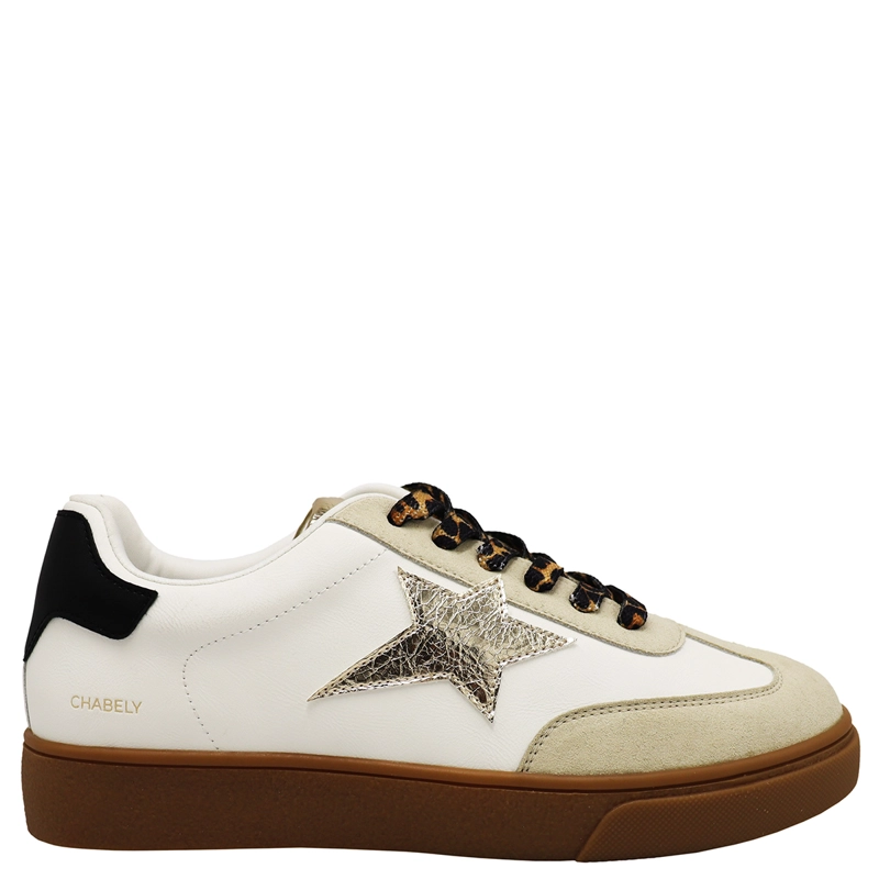 ZAPATILLAS MUJER CHABELY URBANAS BEIGE 2YZ14100007 - 1
