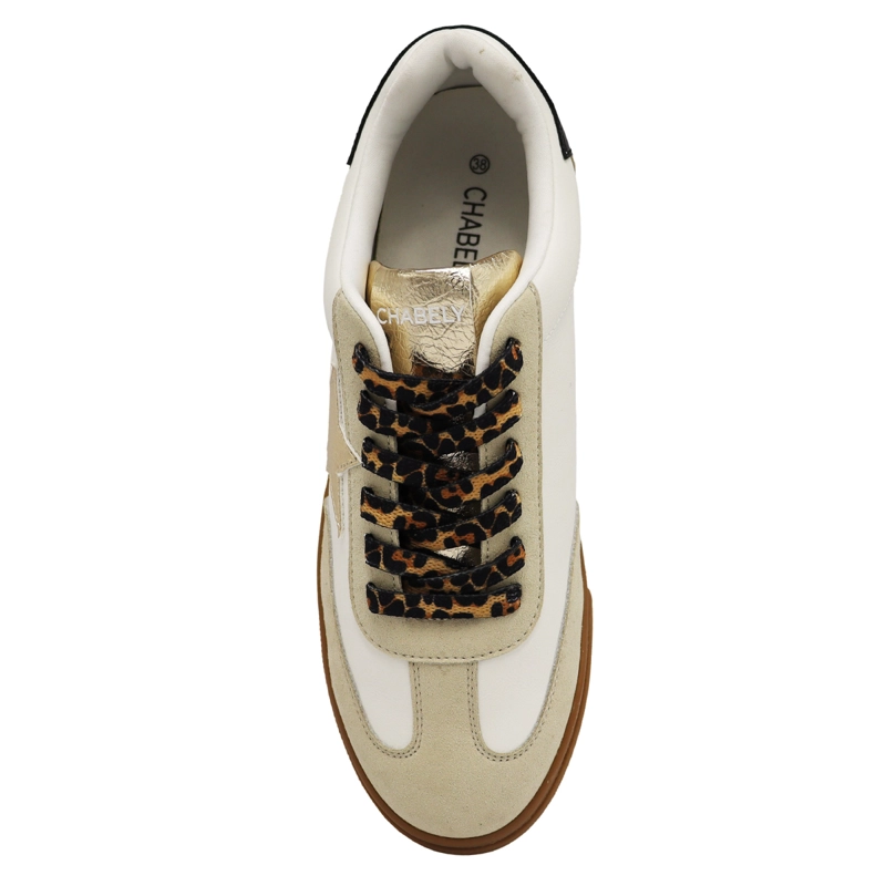 ZAPATILLAS MUJER CHABELY URBANAS BEIGE 2YZ14100007 - 3