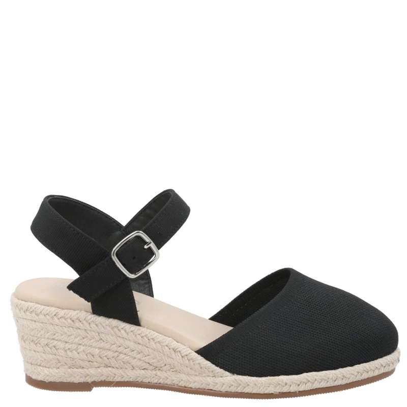 ALPARGATAS MUJER HUSH-PUPPIES NEGRO FLAVIANA - 1