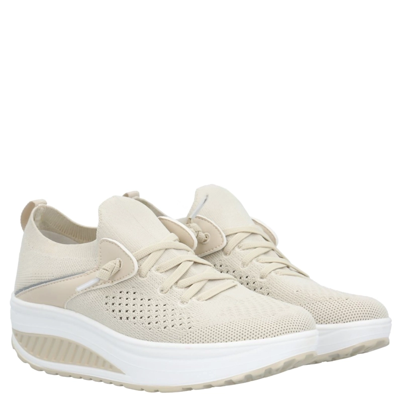 ZAPATILLAS MUJER HUSH-PUPPIES URBANAS BEIGE EDEN - 2