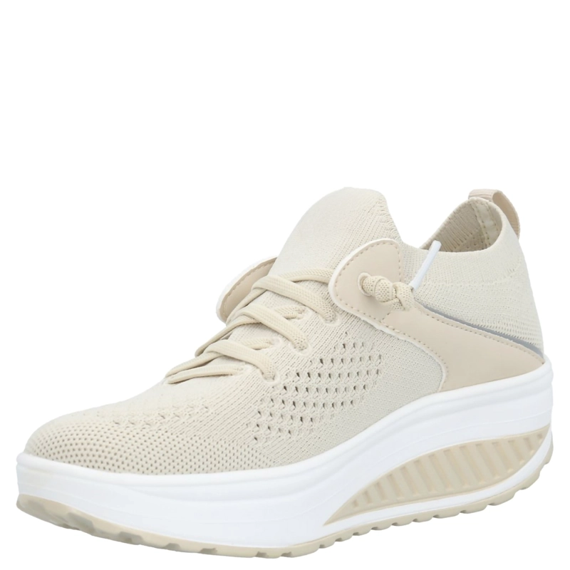ZAPATILLAS MUJER HUSH-PUPPIES URBANAS BEIGE EDEN - 5