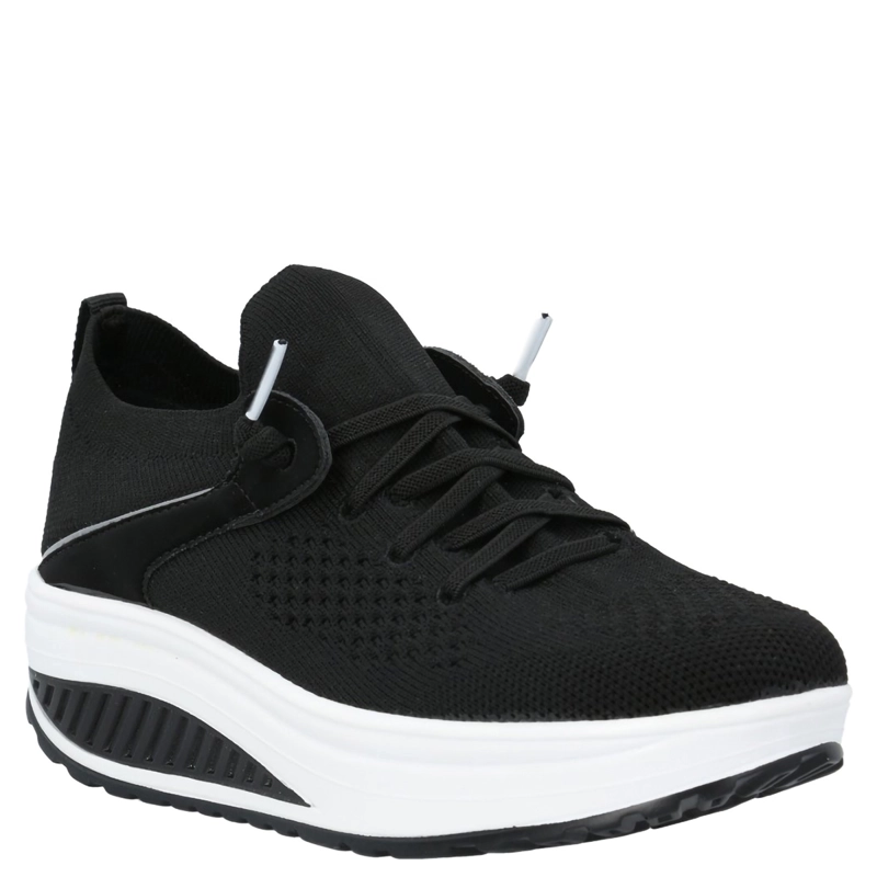 ZAPATILLAS MUJER HUSH-PUPPIES URBANAS NEGRO EDEN - 1