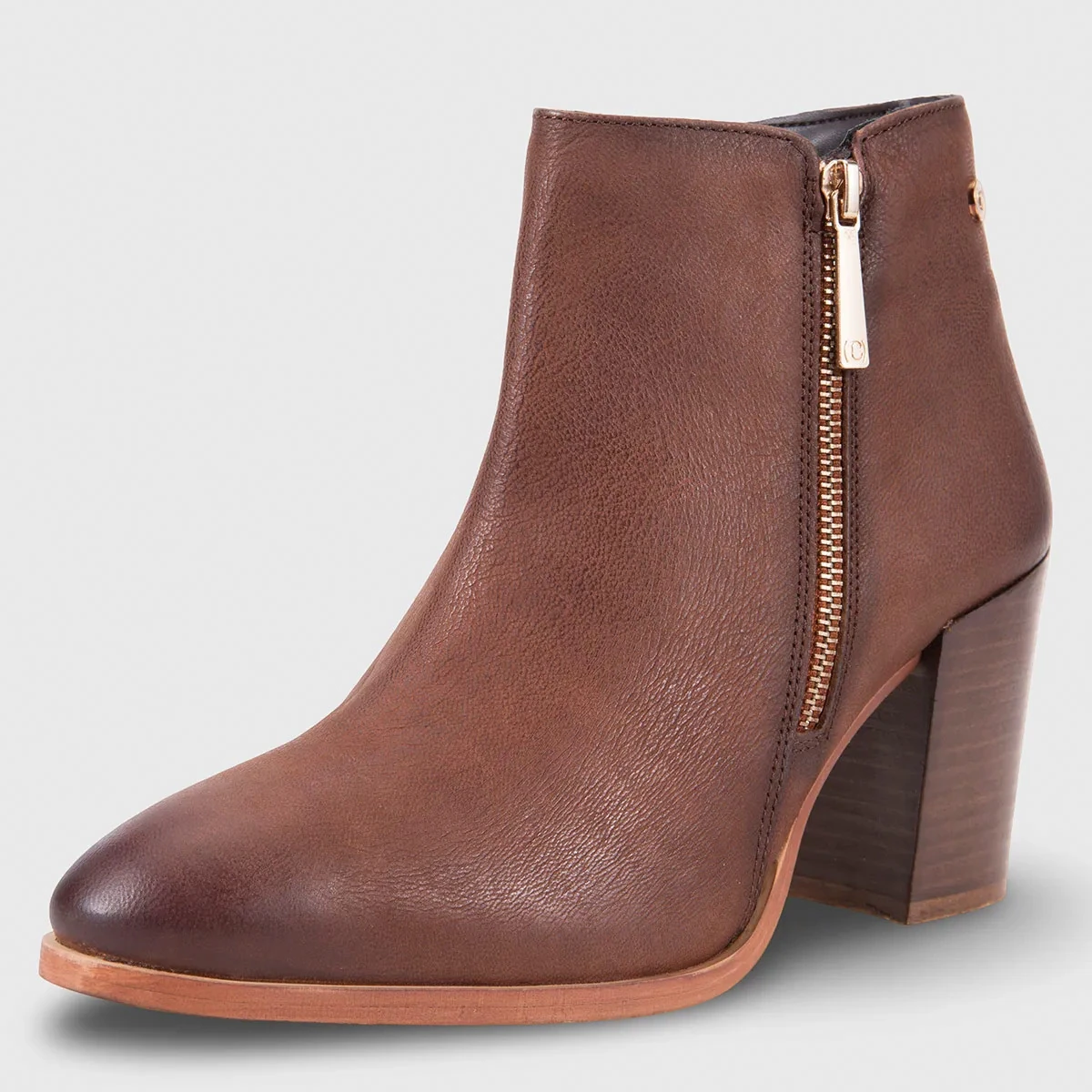 BOTINES CUERO MUJER CACHAREL ALBA - 4