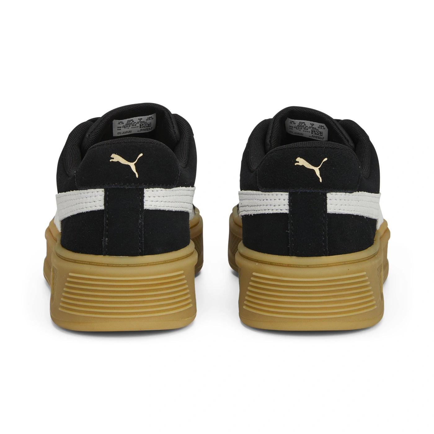 ZAPATILLAS PUMA MUJER URBANO SMASH PLATFORM NEGRO - 4