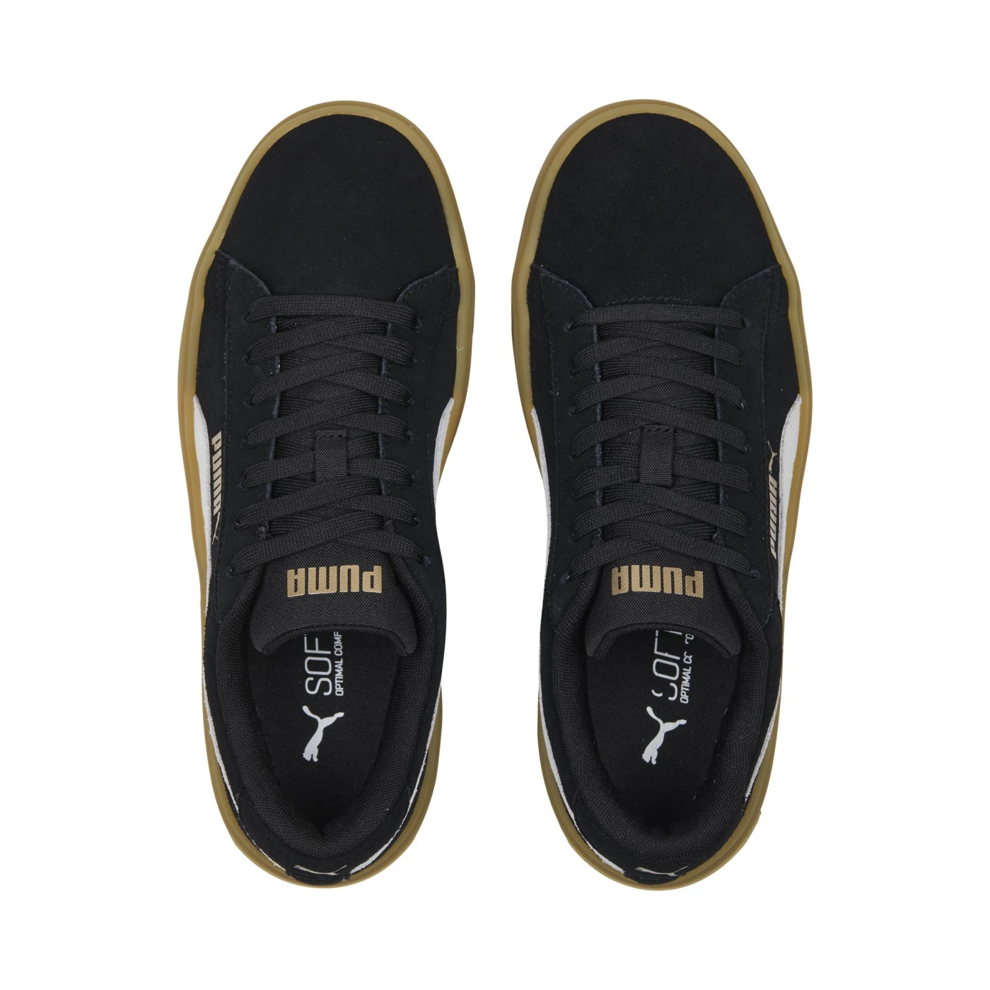 ZAPATILLAS PUMA MUJER URBANO SMASH PLATFORM NEGRO - 2