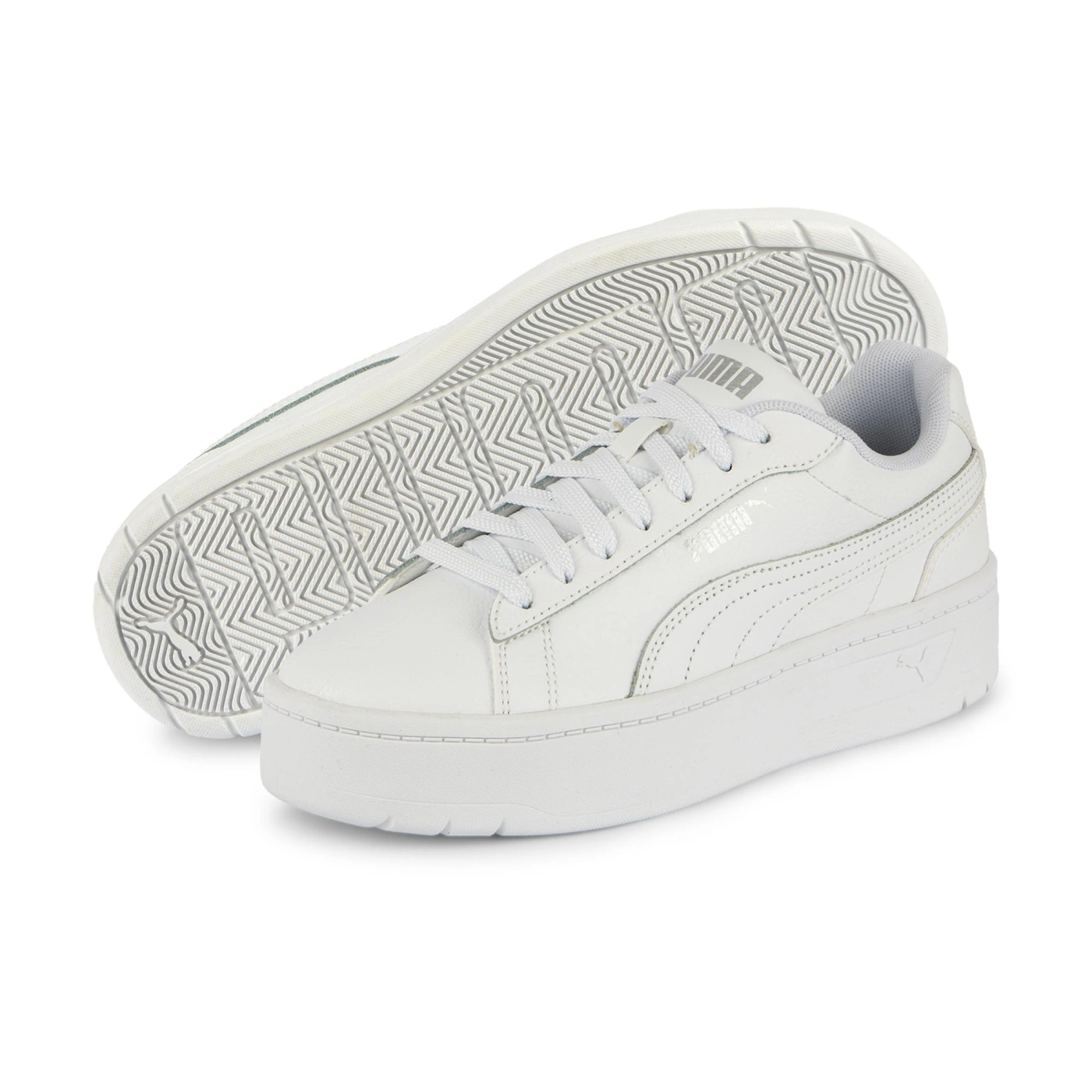 ZAPATILLAS PUMA MUJER URBANO COURT L CREW BLANCO - 6