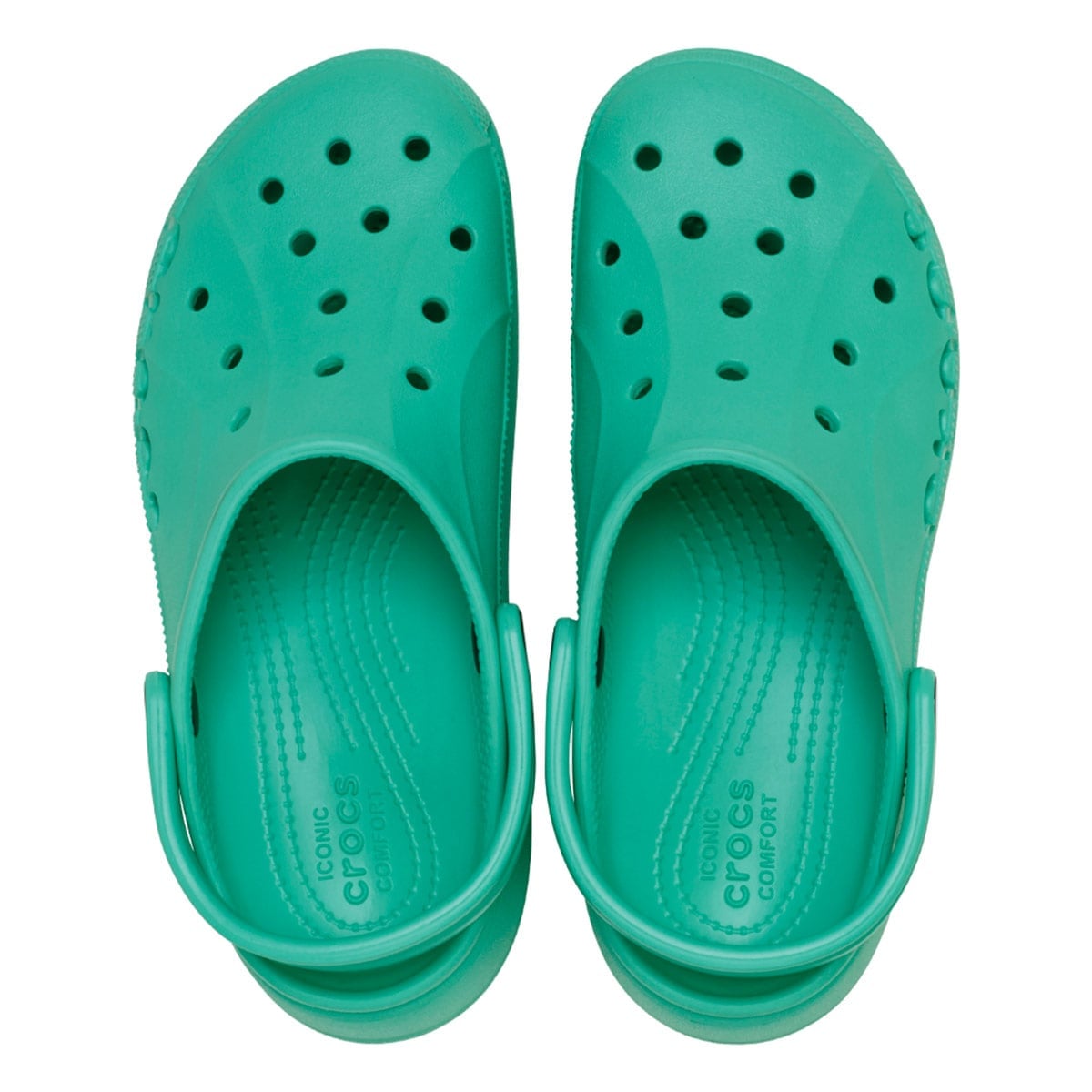 ZUECOS MUJER CROCS VERDE BAYA PLATFORM CLOG - 3