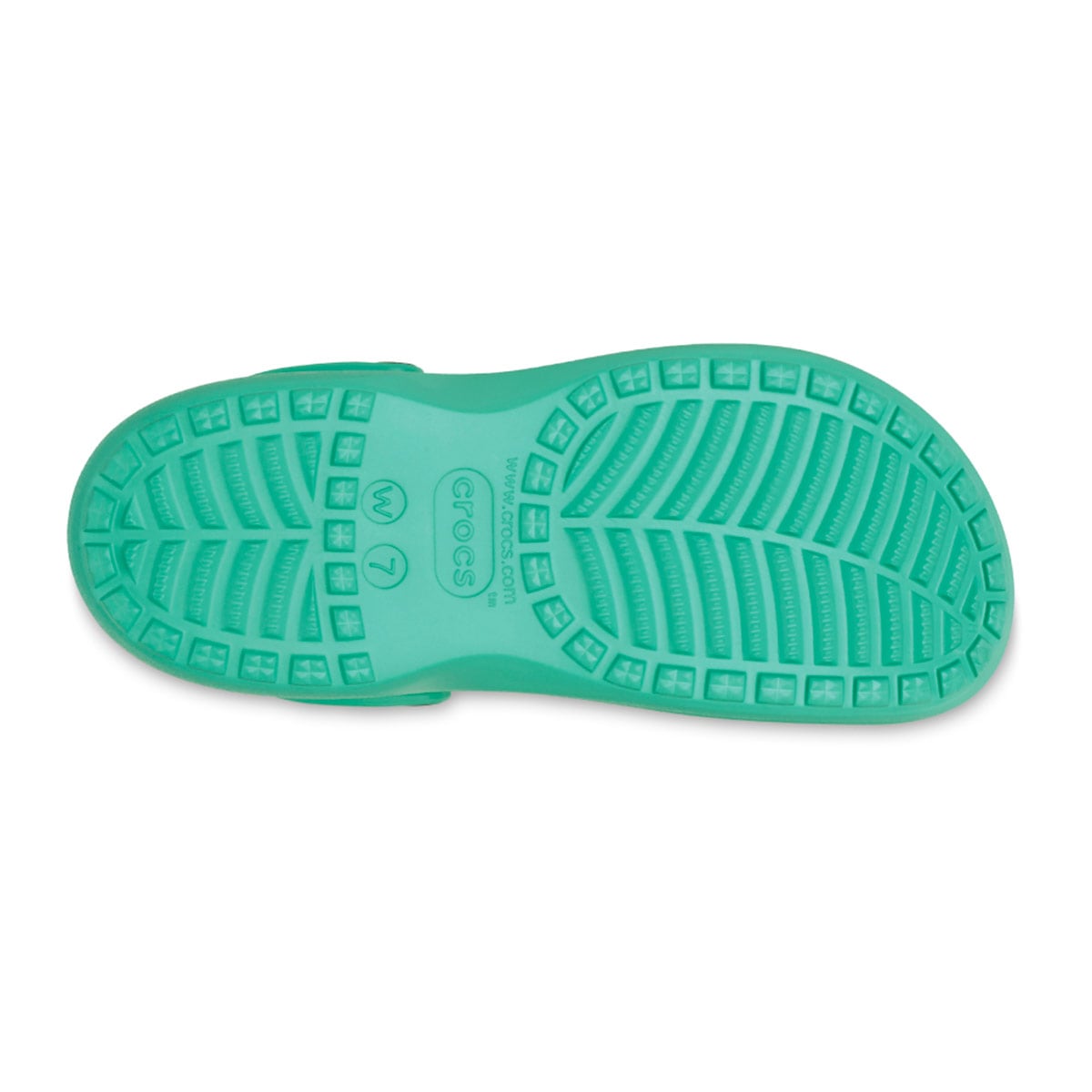 ZUECOS MUJER CROCS VERDE BAYA PLATFORM CLOG - 4