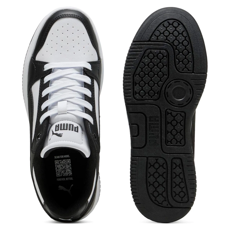 ZAPATILLAS MUJER PUMA URBANAS NEGRO REBOUND FEMME LOW - 4