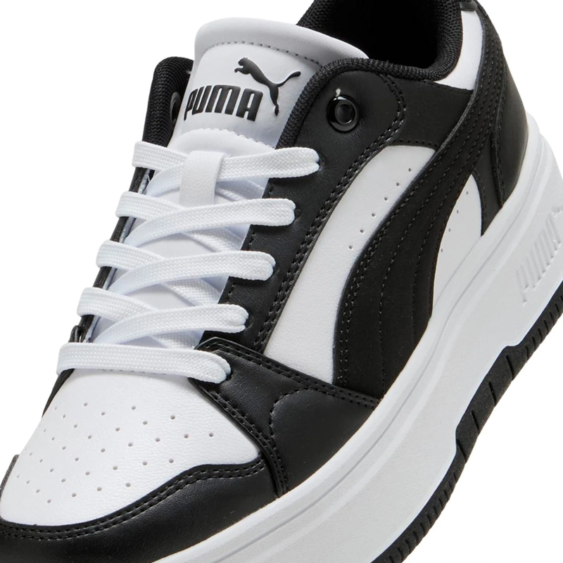 ZAPATILLAS MUJER PUMA URBANAS NEGRO REBOUND FEMME LOW - 5