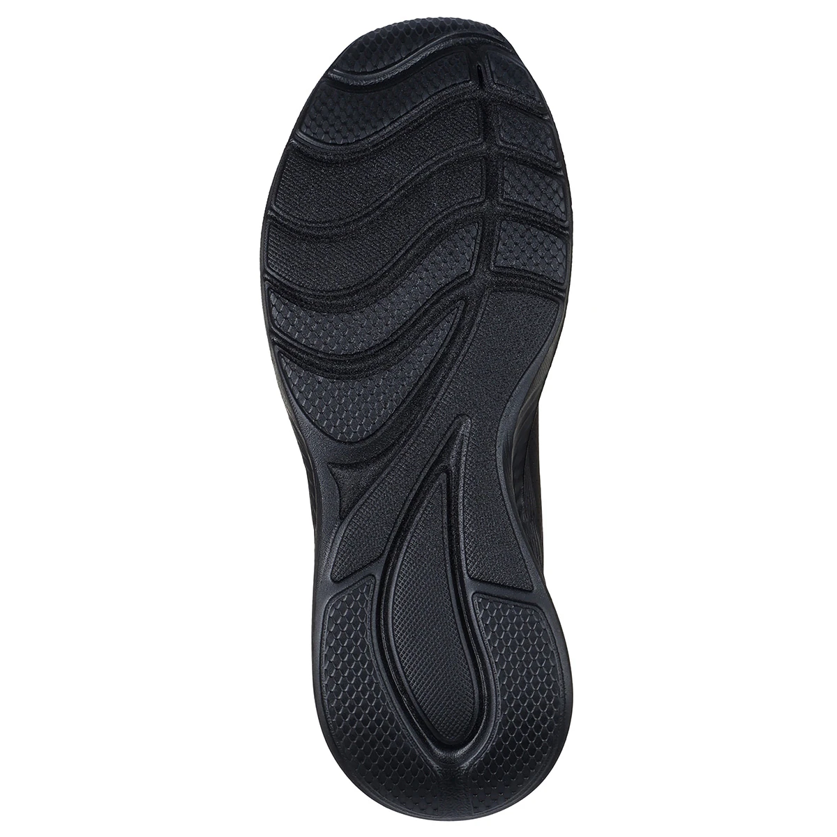 ZAPATILLAS MUJER SKECHERS CASUALES NEGRO BOBS SQUAD WAVES - 5