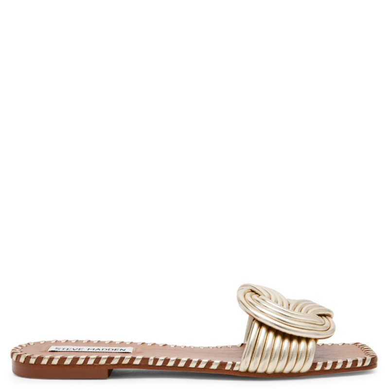 SANDALIAS MUJER STEVE MADDEN DORADO THEORIE - 1