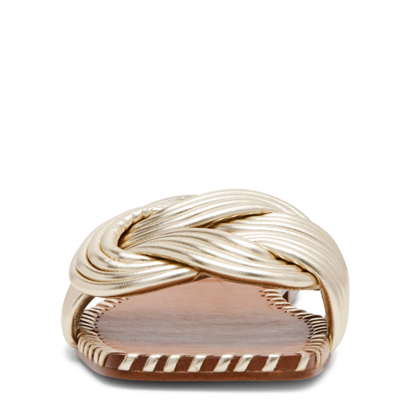 SANDALIAS MUJER STEVE MADDEN DORADO THEORIE - 3