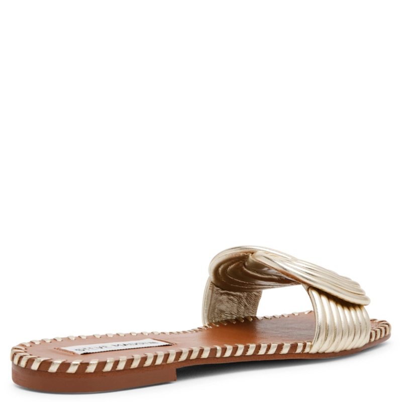 SANDALIAS MUJER STEVE MADDEN DORADO THEORIE - 4