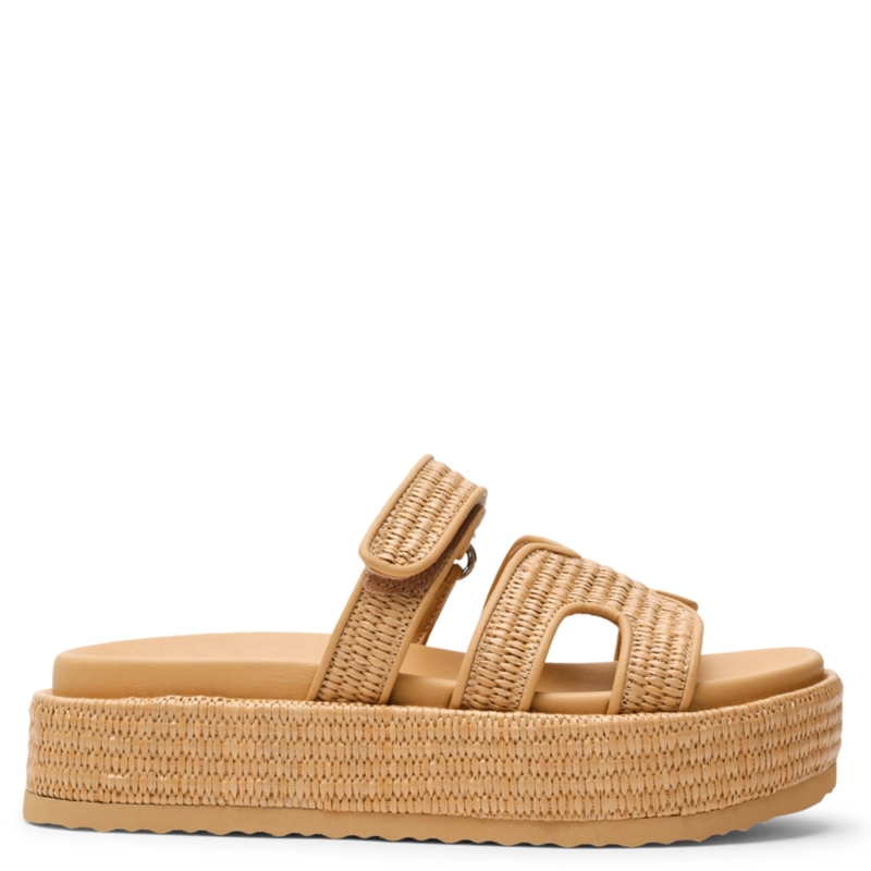 SANDALIAS MUJER STEVE MADDEN BEIGE BIGMISSILE - 1