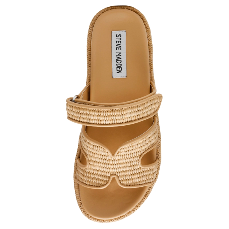 SANDALIAS MUJER STEVE MADDEN BEIGE BIGMISSILE - 4