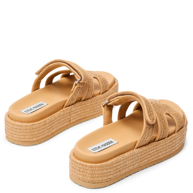 SANDALIAS MUJER STEVE MADDEN BEIGE BIGMISSILE - 5