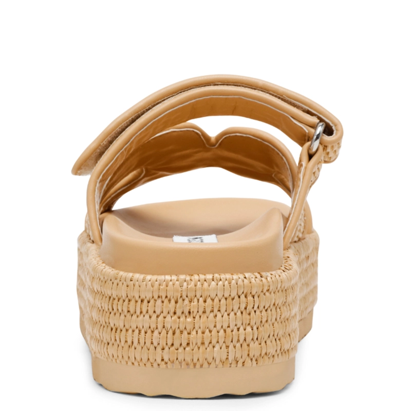 SANDALIAS MUJER STEVE MADDEN BEIGE BIGMISSILE - 6