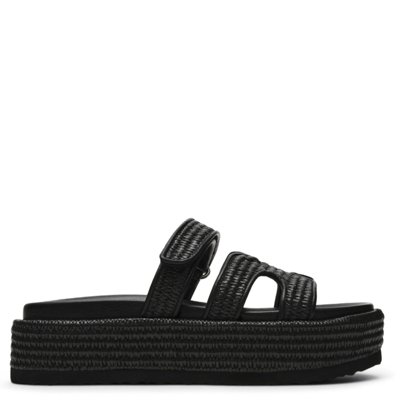 SANDALIAS MUJER STEVE MADDEN NEGRO BIGMISSILE - 1