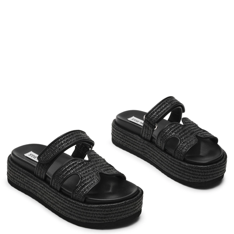 SANDALIAS MUJER STEVE MADDEN NEGRO BIGMISSILE - 2