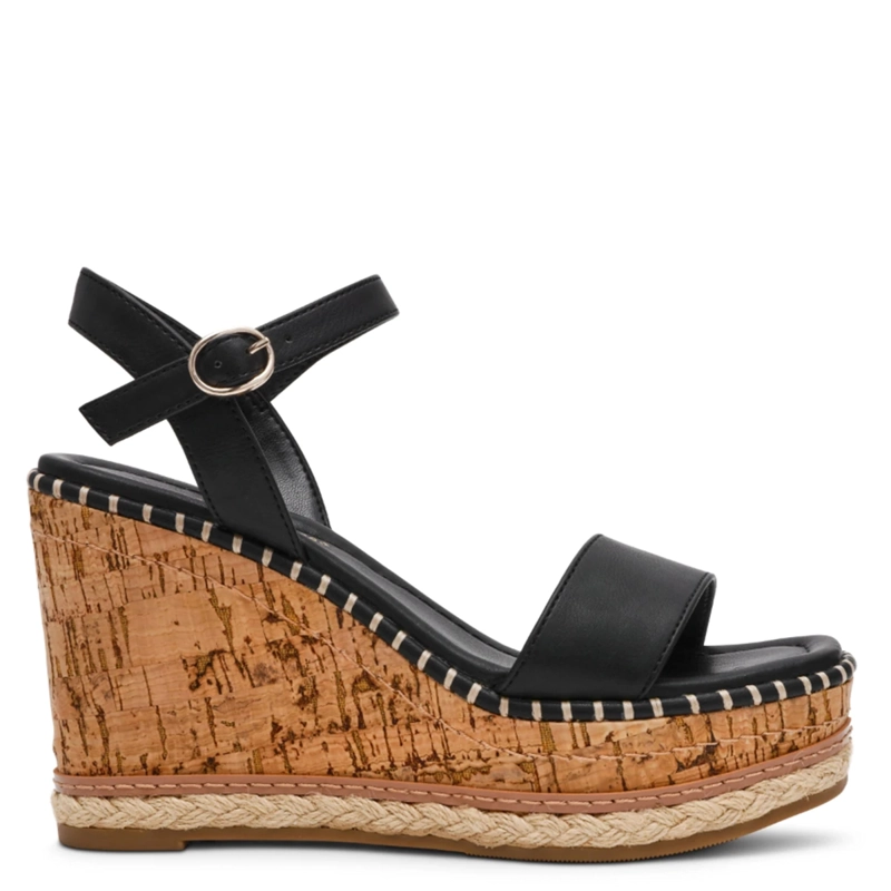 SANDALIAS MUJER STEVE MADDEN NEGRO SUMMEER - 1