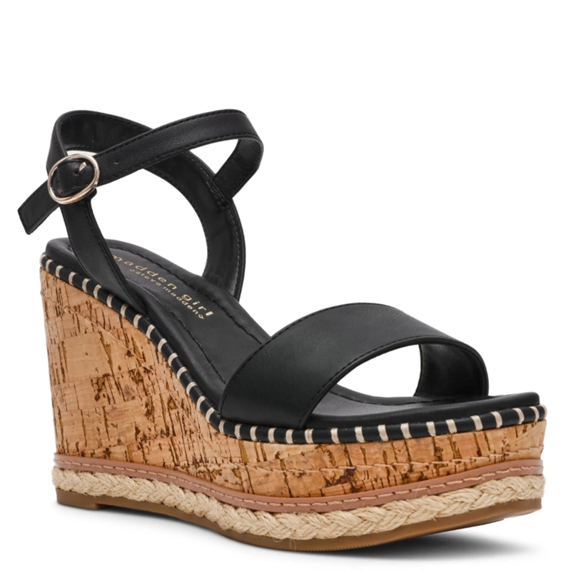 SANDALIAS MUJER STEVE MADDEN NEGRO SUMMEER - 2