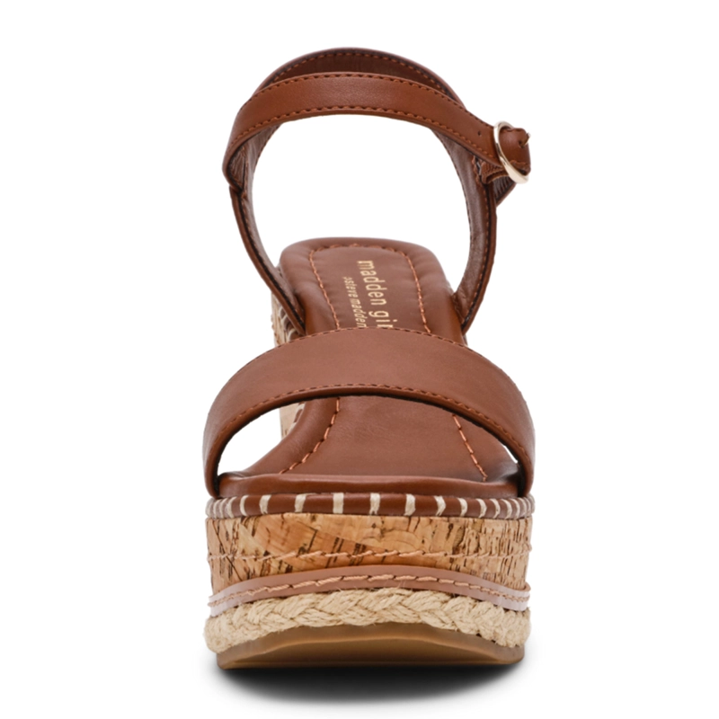 SANDALIAS MUJER STEVE MADDEN COGNAC SUMMEER - 3