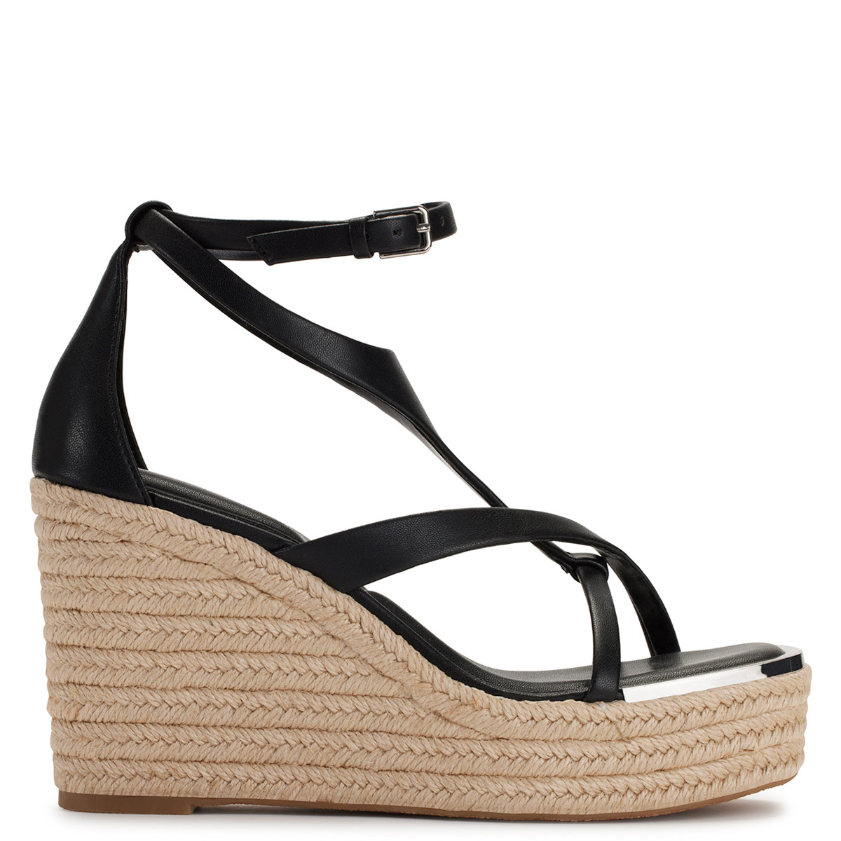 SANDALIAS MUJER DKNY NEGRO K1410258-BLK - 1