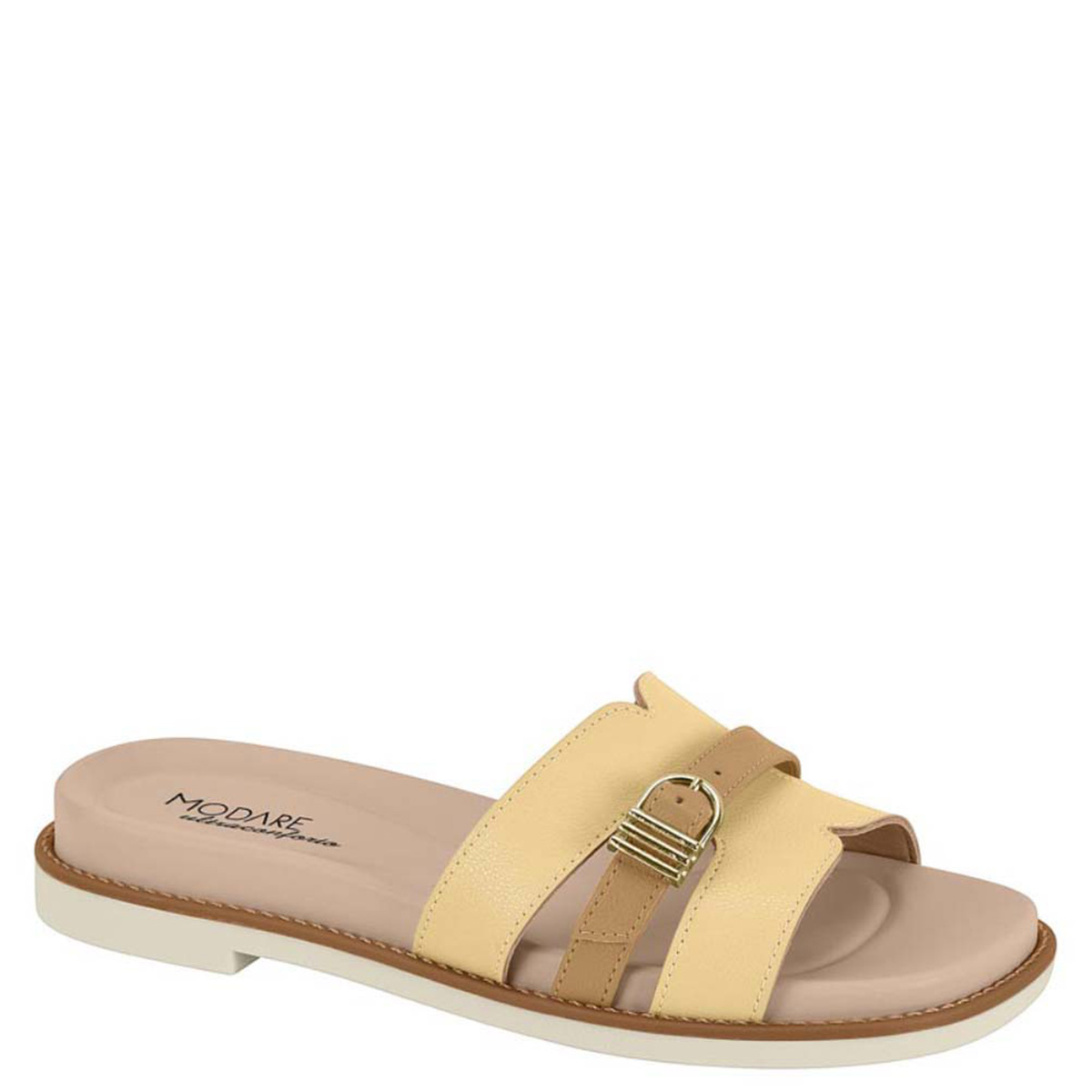 SANDALIAS MUJER MODARE AMARILLO - 1