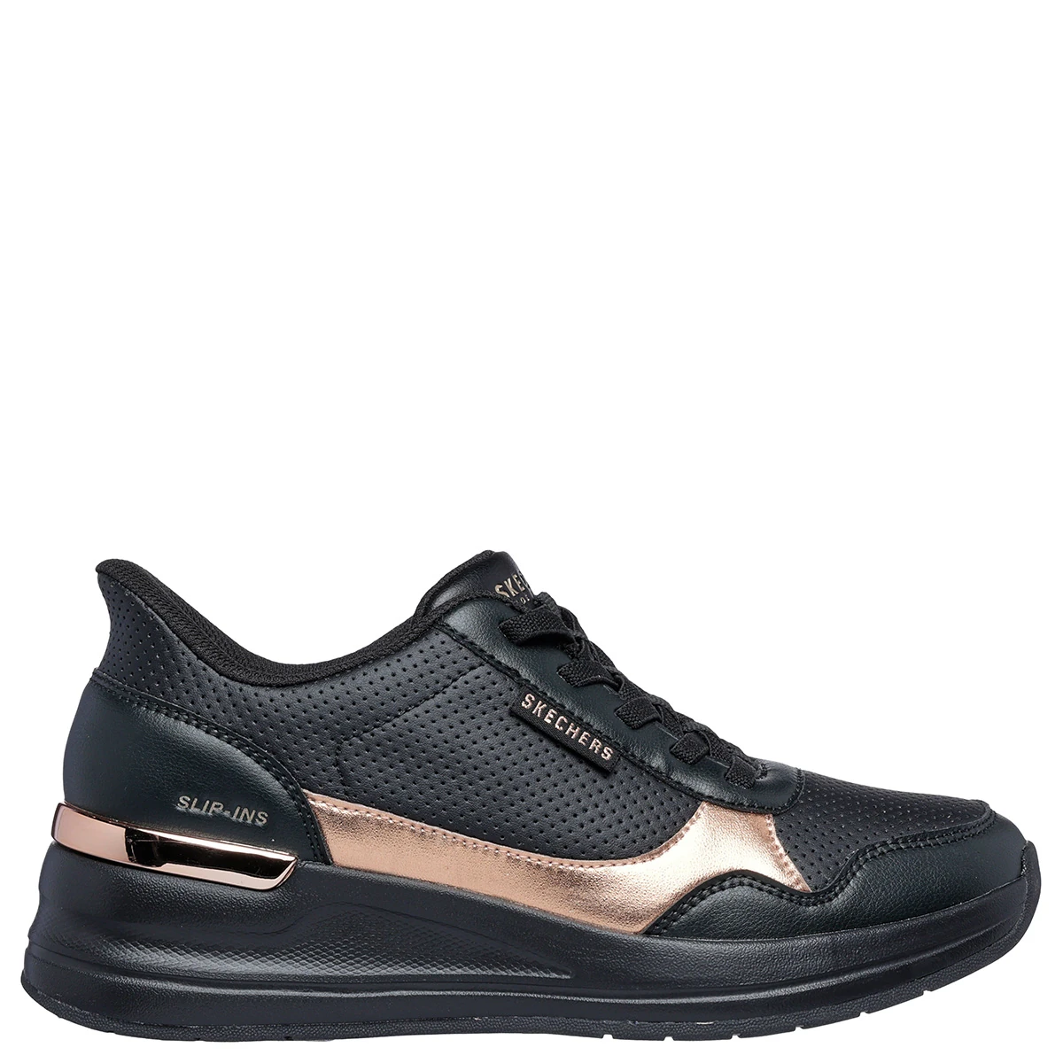 ZAPATILLAS MUJER SKECHERS URBANAS NEGRO BILLION 2 - 1