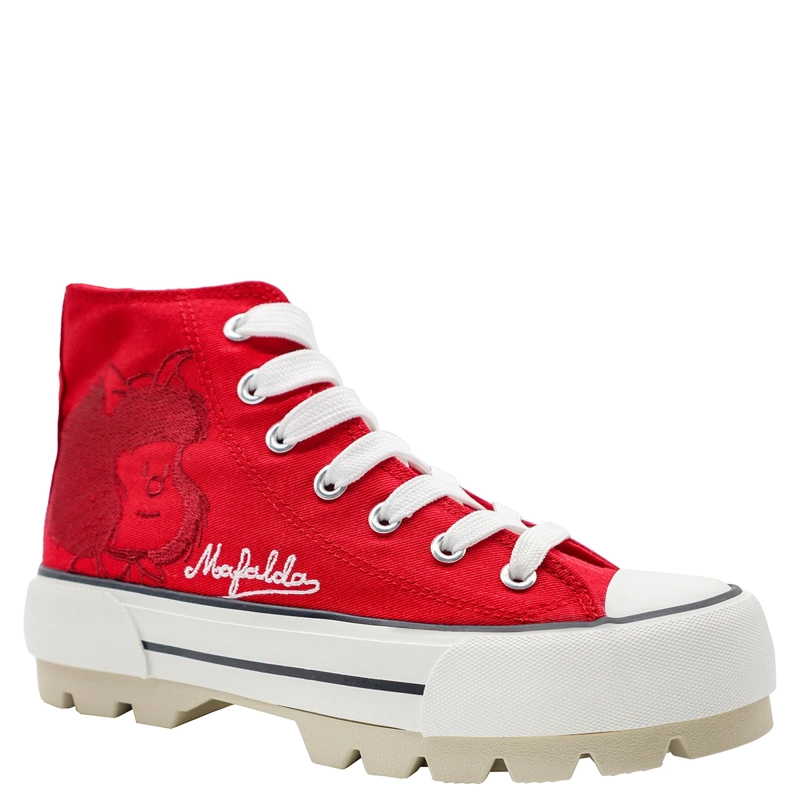 ZAPATILLAS MUJER CHABELY URBANAS ROJO 2QY02600001 - 1