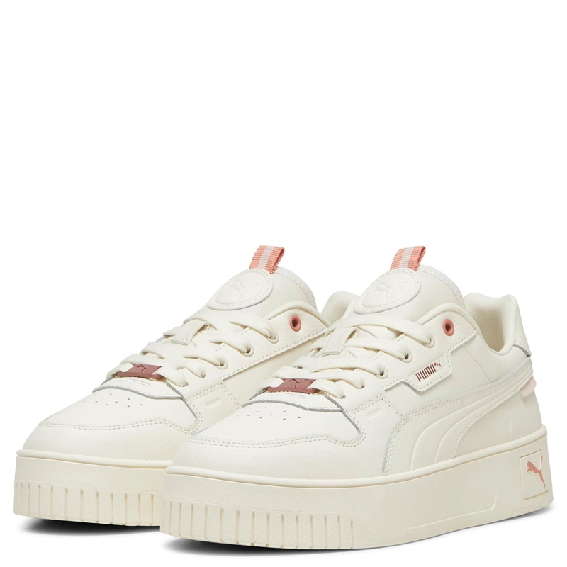 ZAPATILLAS MUJER PUMA URBANAS CREMA CARINA STREET LUX - 4