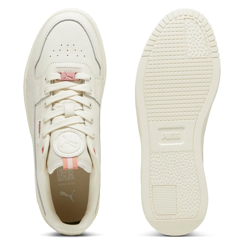 ZAPATILLAS MUJER PUMA URBANAS CREMA CARINA STREET LUX - 5