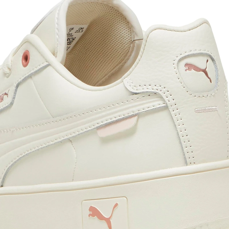 ZAPATILLAS MUJER PUMA URBANAS CREMA CARINA STREET LUX - 7