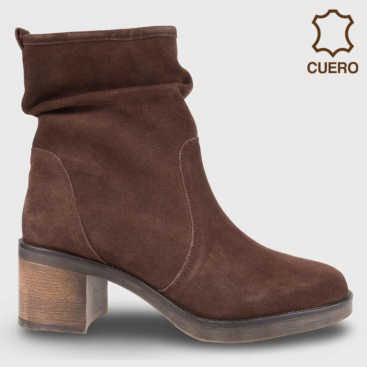 BOTINES CUERO MUJER CACHAREL ACORO - 1