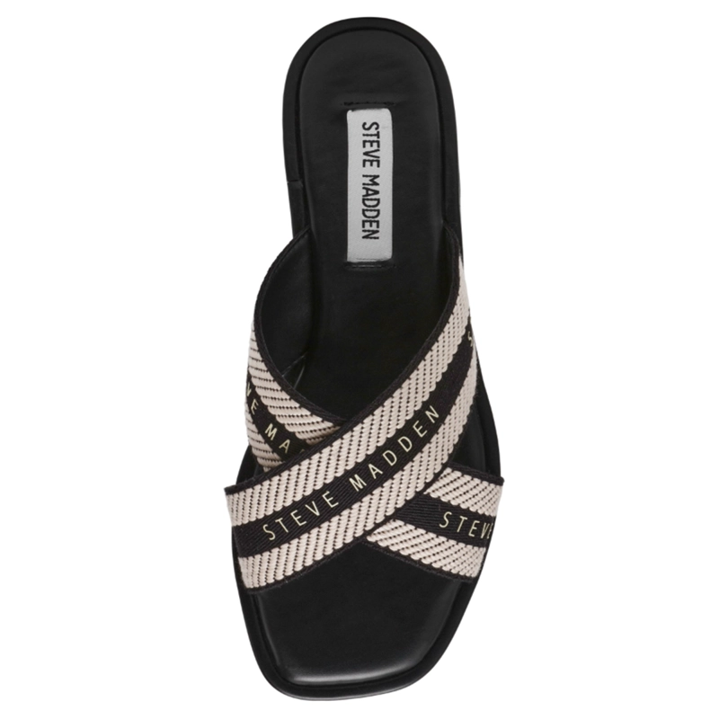 SANDALIAS MUJER STEVE MADDEN NEGRO ARROWS - 4