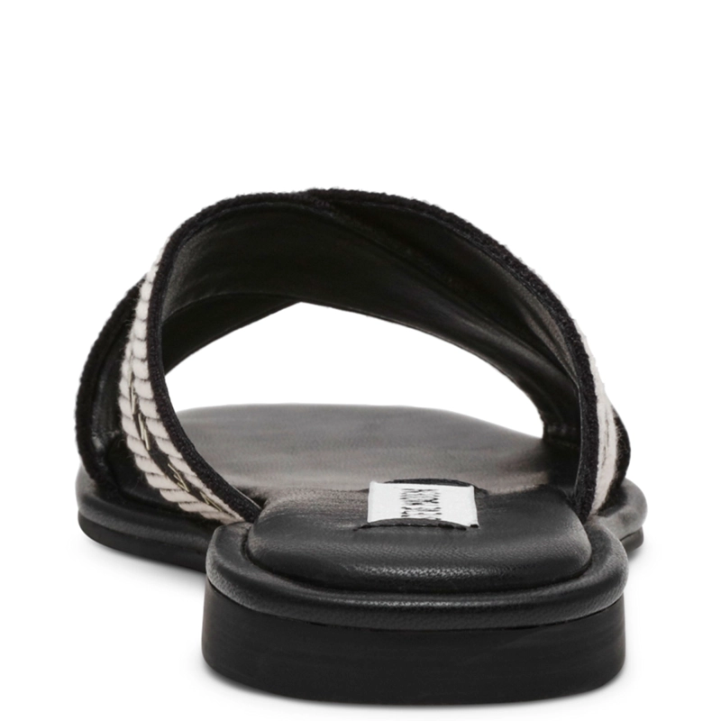 SANDALIAS MUJER STEVE MADDEN NEGRO ARROWS - 6