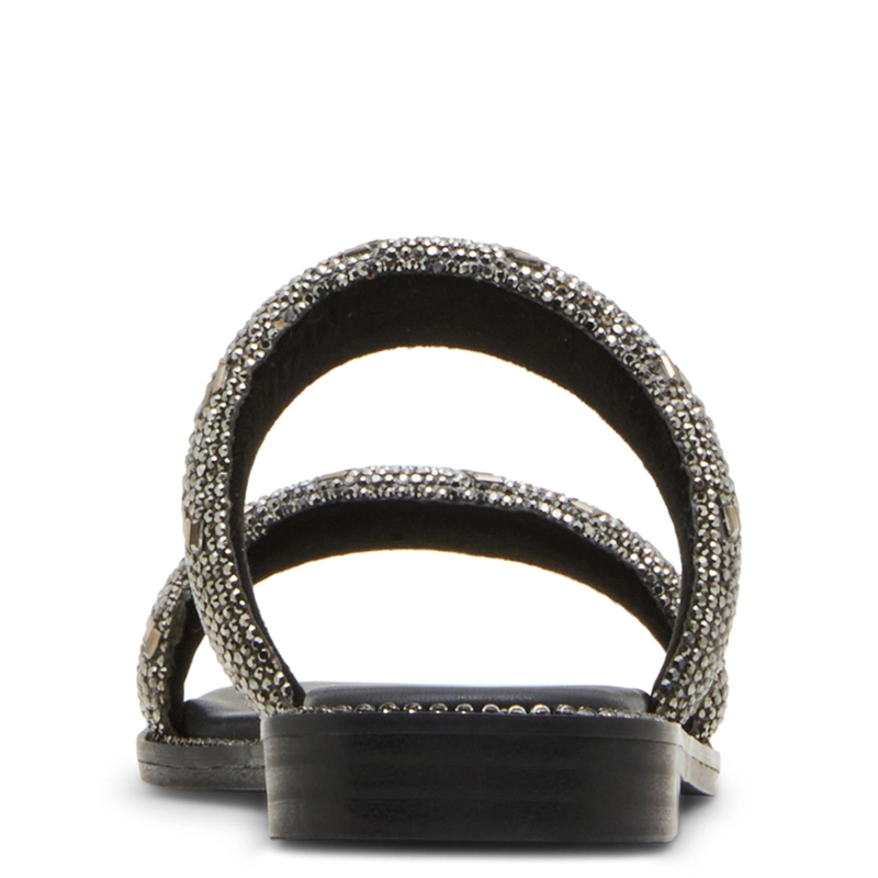 SANDALIAS MUJER STEVE MADDEN NEGRO PARTLY - 6