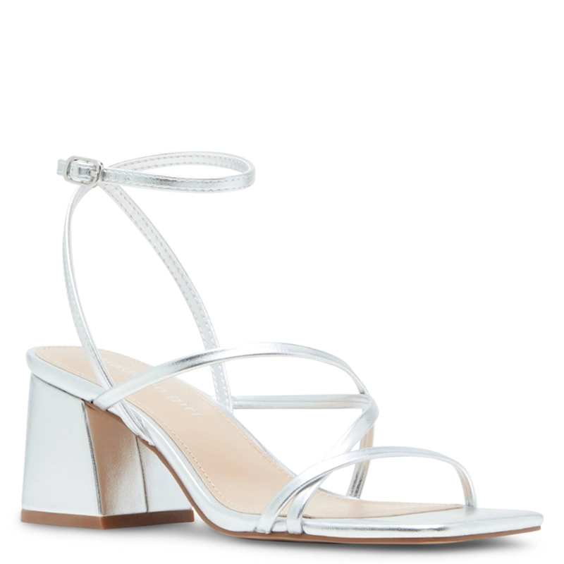 SANDALIAS MUJER STEVE MADDEN PLATEADO JAZZYY - 2