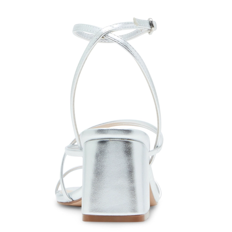 SANDALIAS MUJER STEVE MADDEN PLATEADO JAZZYY - 6