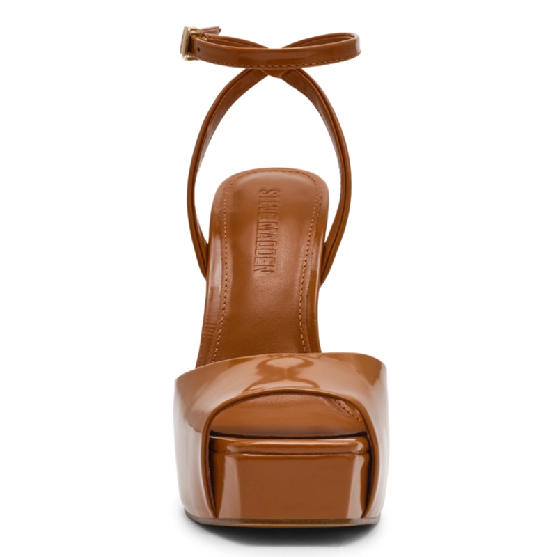SANDALIAS MUJER STEVE MADDEN CAMEL SASS - 3