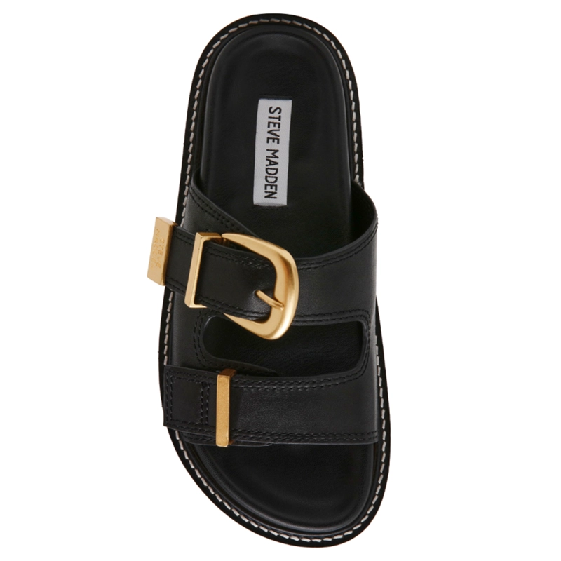 SANDALIAS MUJER STEVE MADDEN NEGRO ARCH - 4