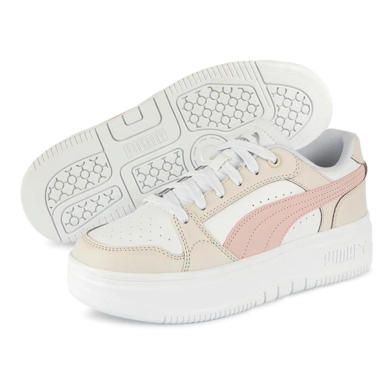 ZAPATILLAS MUJER PUMA URBANAS BLANCO REBOUND FEMME LOW - 3