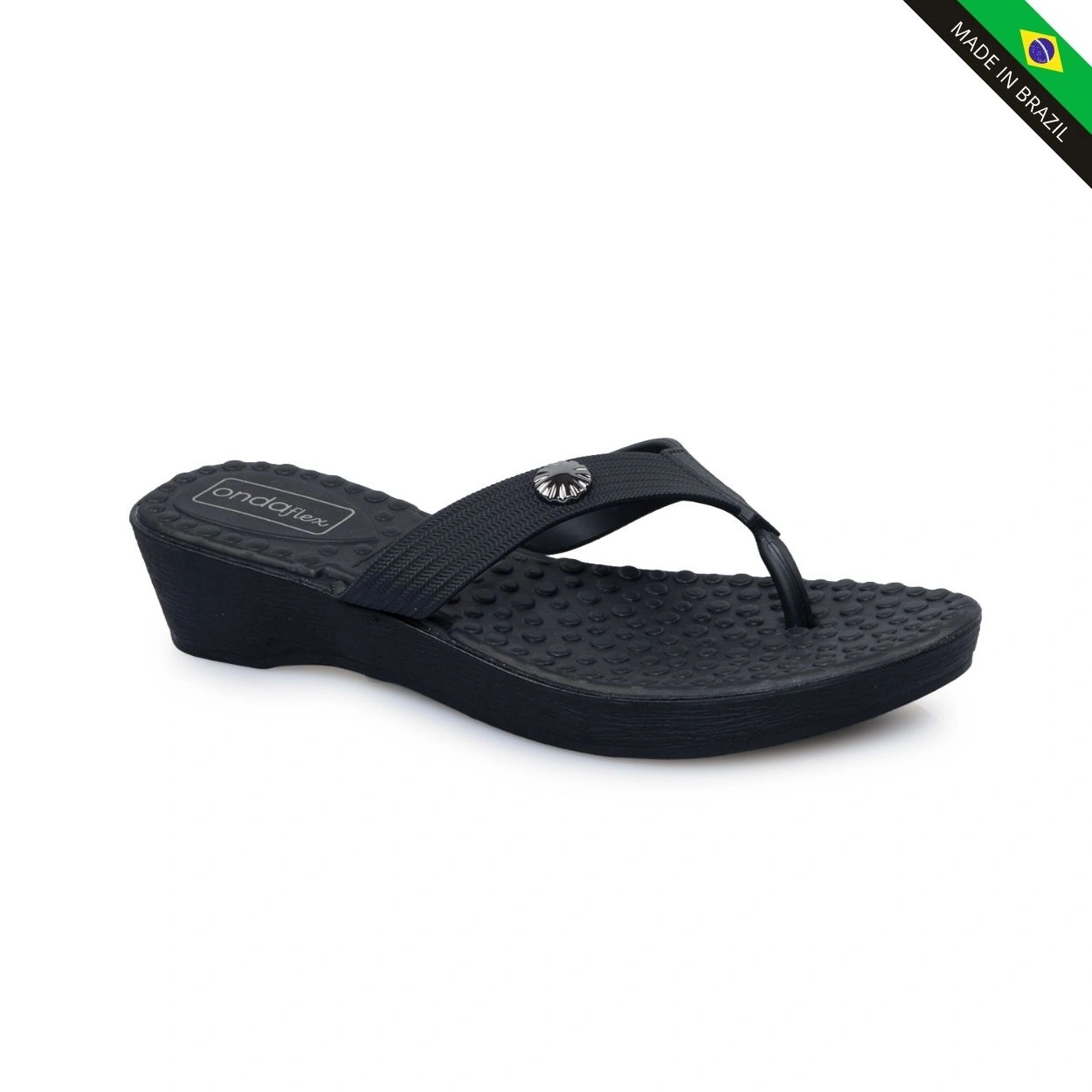 SANDALIAS MUJER ONDAFLEX NEGRO - 1
