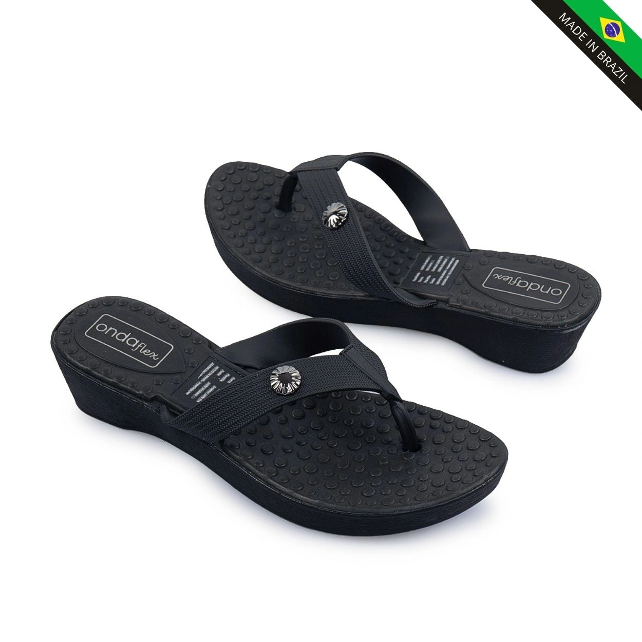 SANDALIAS MUJER ONDAFLEX NEGRO - 3