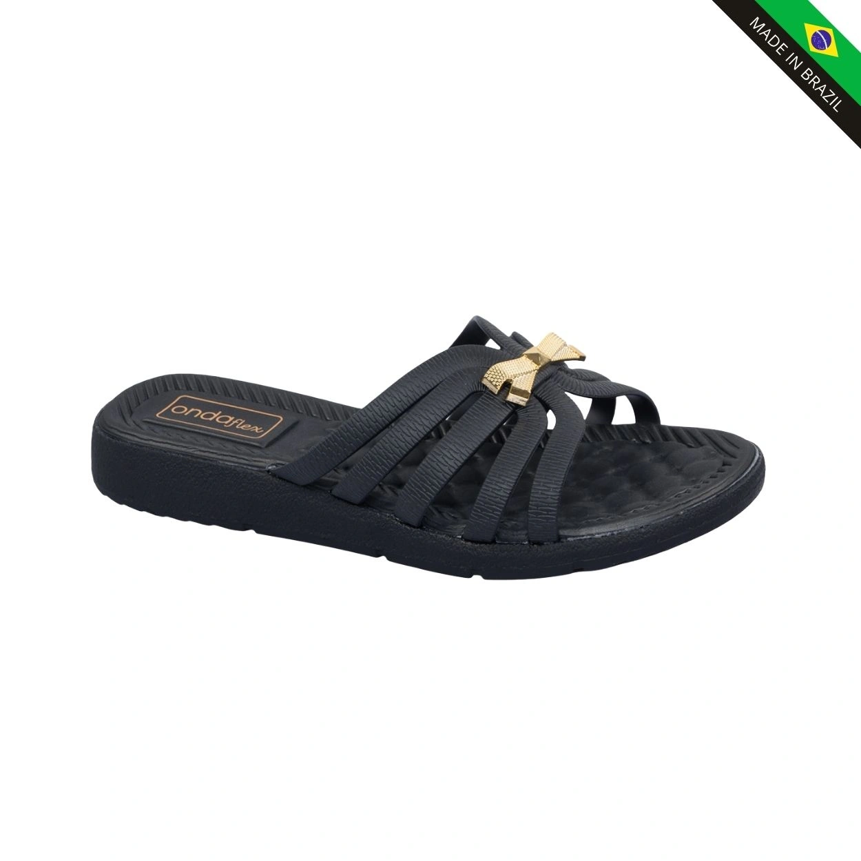 SANDALIAS MUJER ONDAFLEX NEGRO - 1