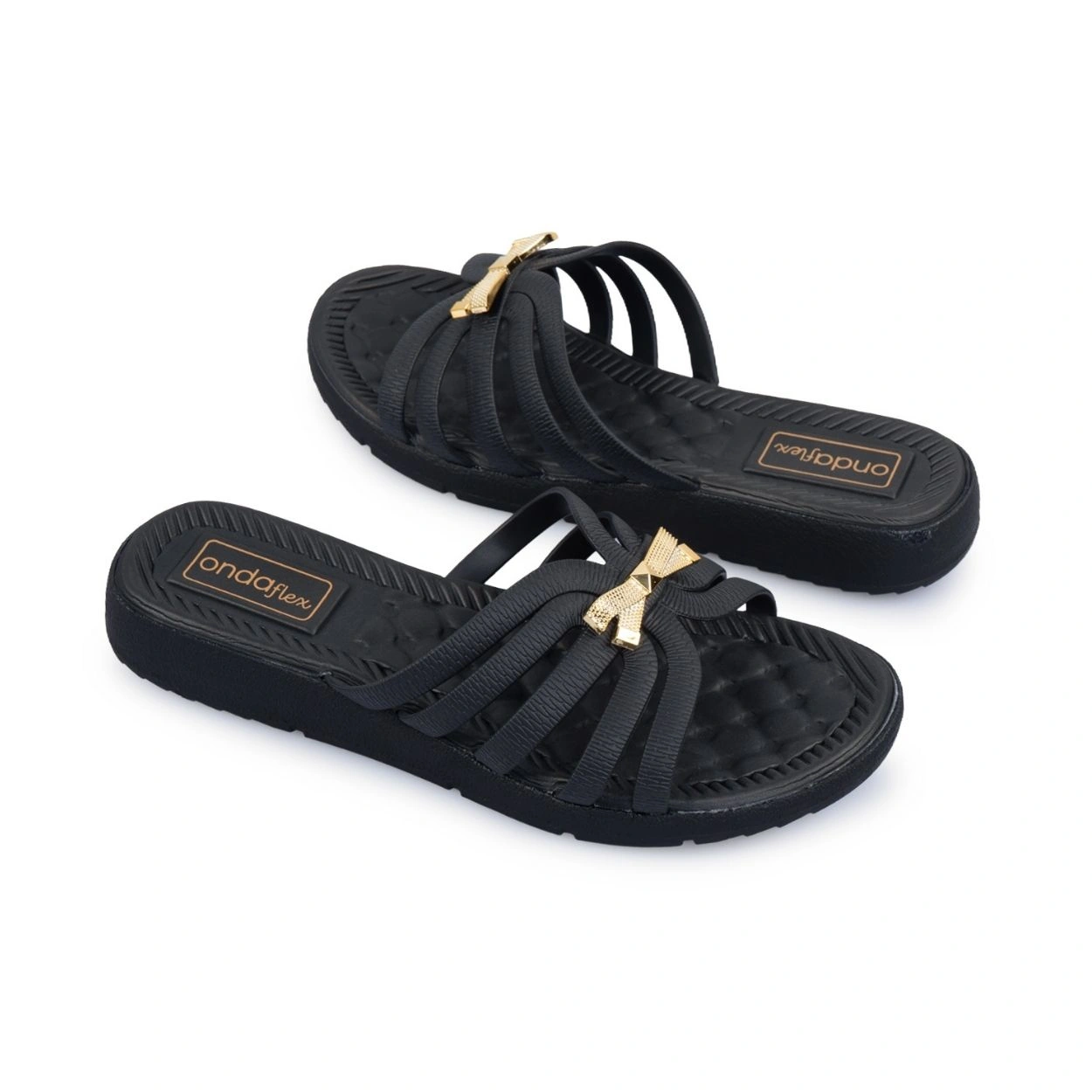 SANDALIAS MUJER ONDAFLEX NEGRO - 3